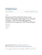 [2013-03-01] Monitoring of Tree Island Condition in the Southern Everglades: Hydrologic Driven Decadal Changes in Tree Island Woody Vegetation Structure and Composition: 2012 Annual Report